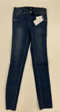Hudson Kids Girls Isla Convertible Skinny Denim Jeans Roll-Up Size 14 NWT 