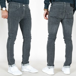 Nudie Poor W28 Mince Coupe Pantalon L32 Slim Noir Webfehler Finn Jeans Homme rqr0RwB