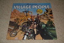 VILLAGE PEOPLE signed autograph LP VINYL in person ALEXANDER BRILEY GI / soldier