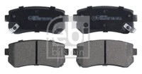 Febi 116260 BremsbeläGe Bremsbelagsatz Scheibenbremse Hyundai
