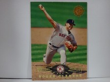 1995 Stadium Club Virtual Reality Boston Red Sox Baseball Card #5 Roger Clemens