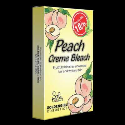 3 X peach bleach cream Sachet
