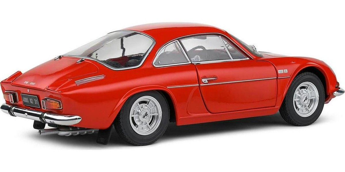 1969 Alpine A110 1600S Rouge Vif Red 1/18 Diecast Model Car by