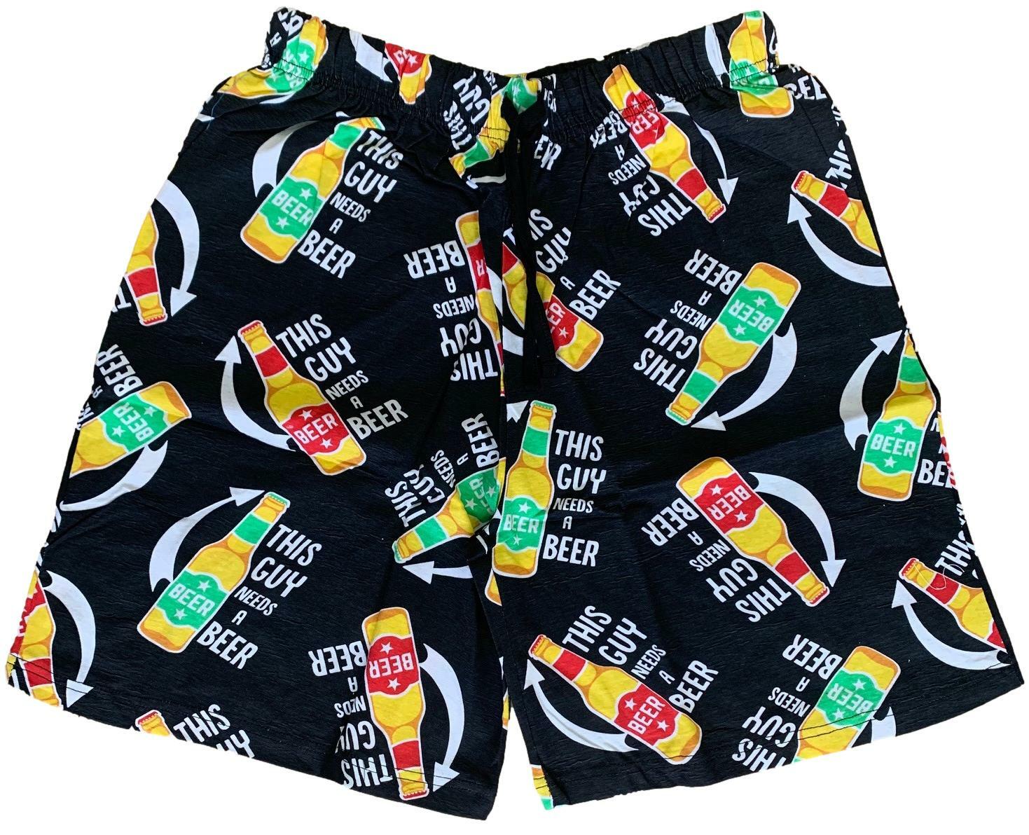 MENS CHARACTER LOUNGE SHORTS EX UK STORE COTTON PYJAMA PJ NIGHT WEAR M