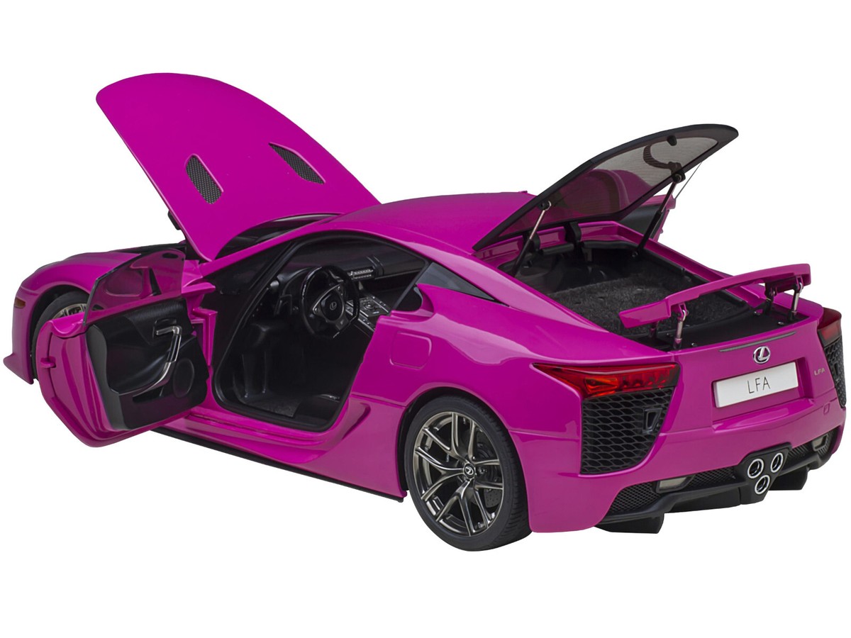 LEXUS LFA PASSIONATE PINK 1/18 MODEL CAR BY AUTOART 78859 | eBay