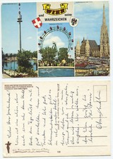 16393 - Vienna and its Landmarks - Old Postcard