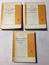 ERNEST JONES - VITA E OPERE DI FREUD 1 + 2 + 3 - 1966 IL SAGGIATORE