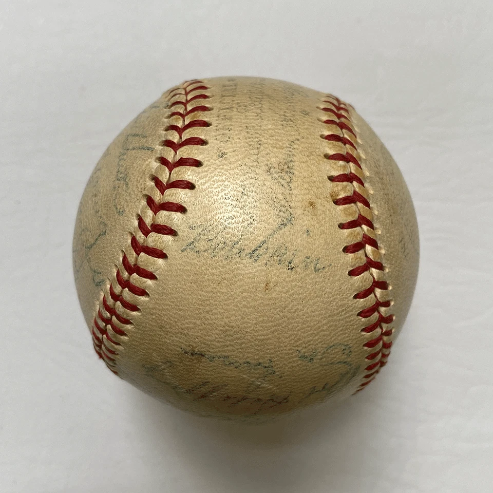 1953 St. Louis Browns Team Signed Baseball with Satchel Paige - Image 4 of 4