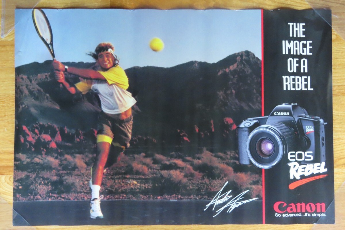 Vintage Canon ANDRE AGASSI 