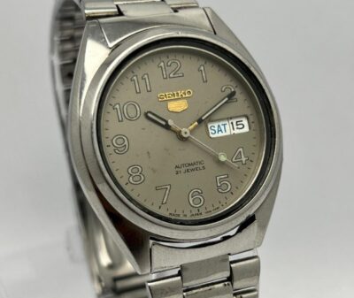 Seiko 5 Automatic 7S26-3180 Day/Date Vintage Men's Watch FWD154KS5