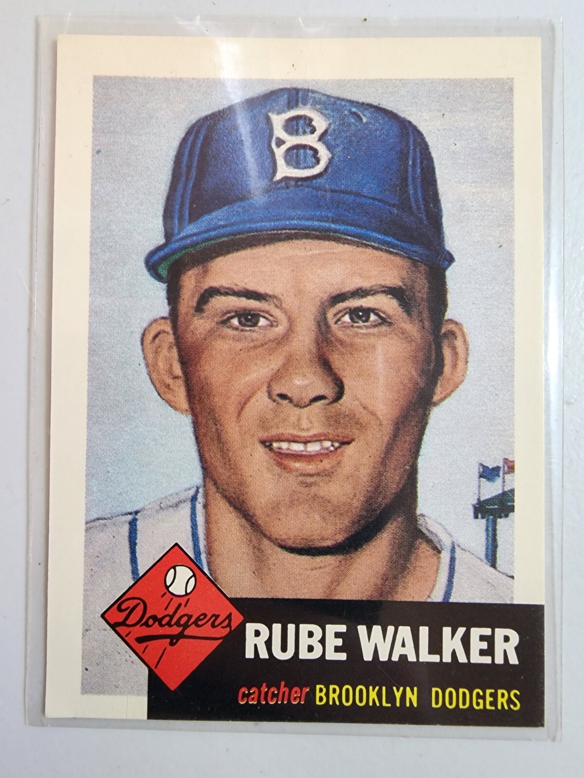 1991 Topps Archives 1953 Topps Series Set #134 Rube Walker MP
