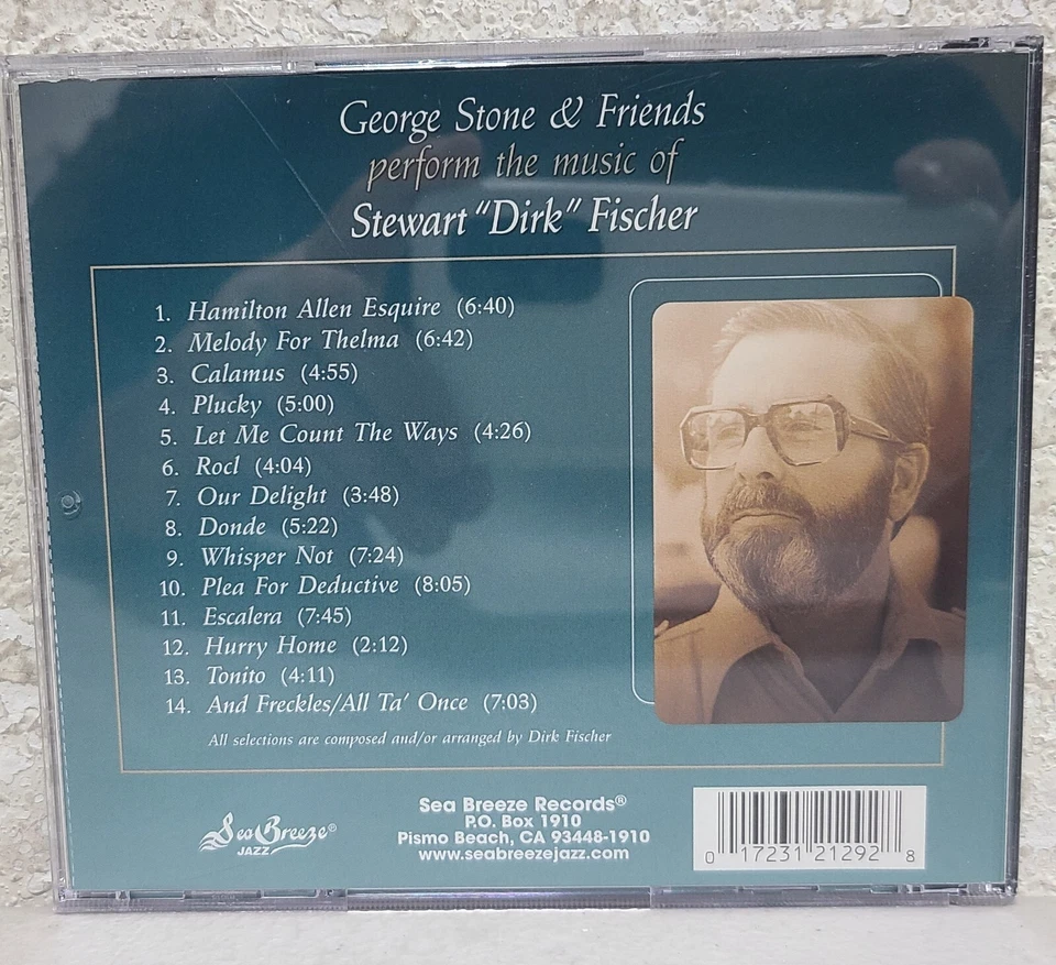George Stone Friends Perform the Music of Stewart Dirk Fischer CD 2004 Big Band Foto 2 de 4
