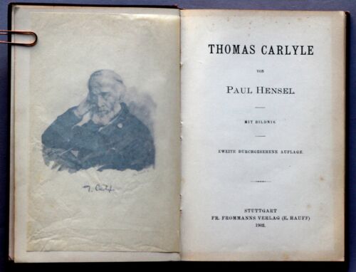 Paul Hensel>Thomas Carlyle<# A-508 - Afbeelding 1 van 5