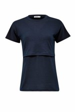 Women's Blue Breastfeeding / Lactation T-Shirt