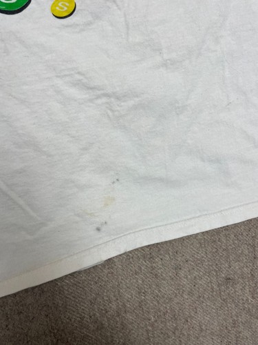 Vintage Ernie Irvan Shirt men xl White 1990s nascar Skittles racing - Picture 9 of 9