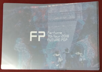 PERFUME 7th Tour 2018 FUTURE POP Taiwan Promo Folder (ClearFile