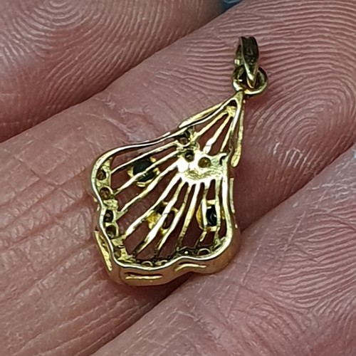 Bijou - Beau pendentif plaqué or #37 - Foto 7 di 8