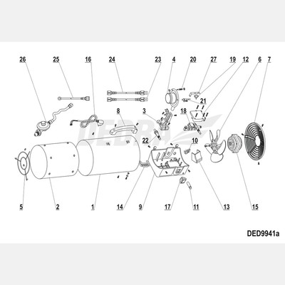 Hanwei Hw-001E Gasventil Cpl.