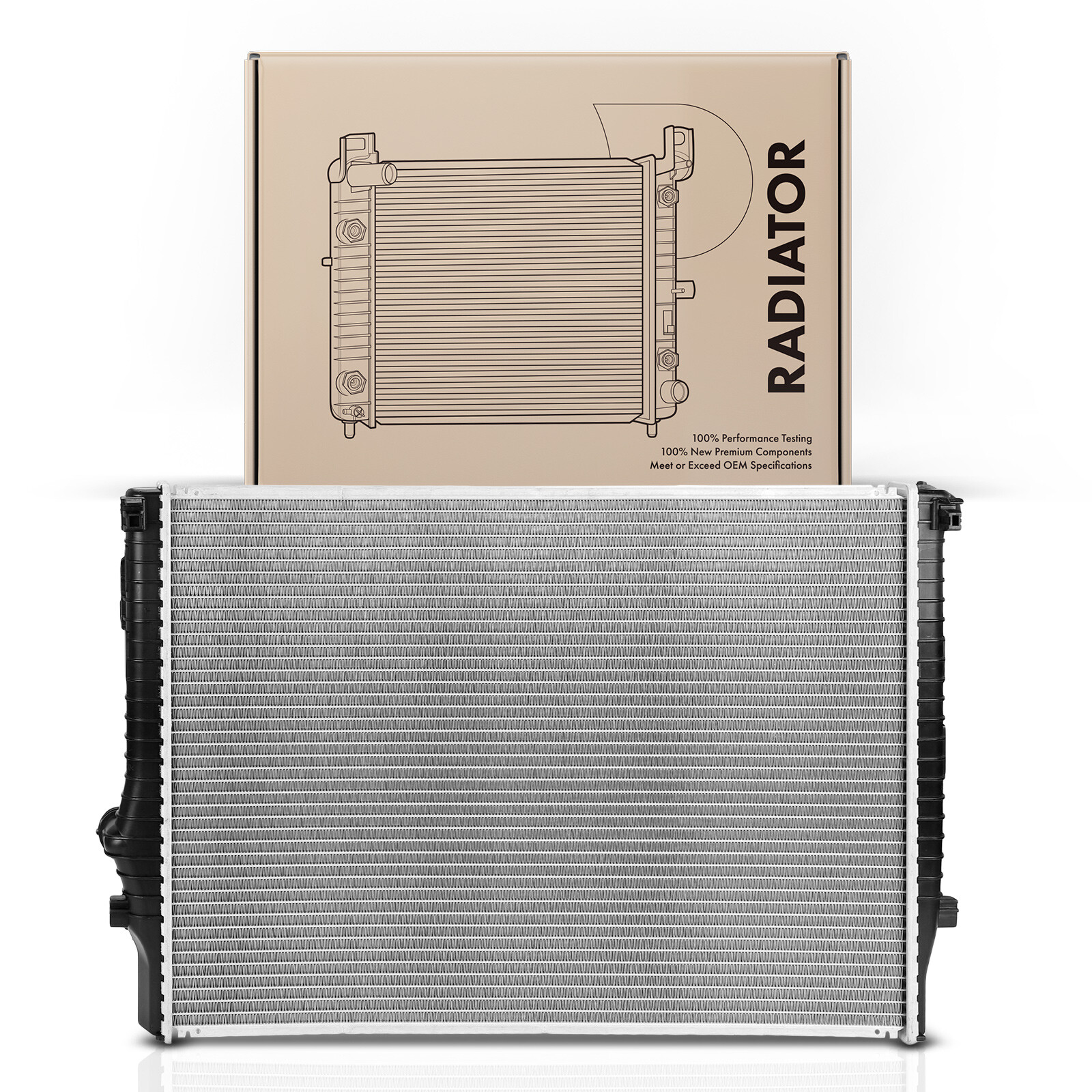 New Radiator without Oil Cooler for Volkswagen Golf TSi S SE 2019-2021 ...