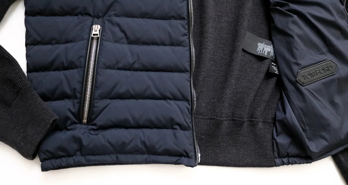 TOM FORD James Bond Spectre Quilted Shell Down Bomber Jacket TOM FORD James Bond Spectre Quilted Shell Down Bomber Jacket
