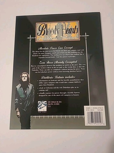 White Wolf Worlds of Darkness Vampire, Diablerie Great Britian: Bloody Hearts - Bild 5 von 6