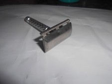 Vintage GILLETTE Double Edge Safety Razor Three Piece  England