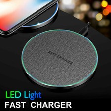 US 30W Fast Wireless Charger Charging Pad For iPhone Air 17 16 Samsung S25 S24 