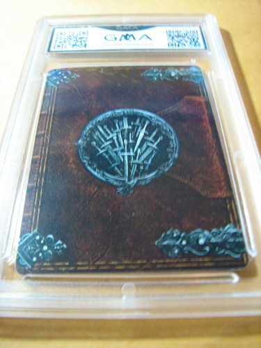 CARTA GIOCO VOLO FANTASY DAENERYS TARGARYEN GAME OF THRONES #7 GRADI 10 L@@K - Foto 2 di 2
