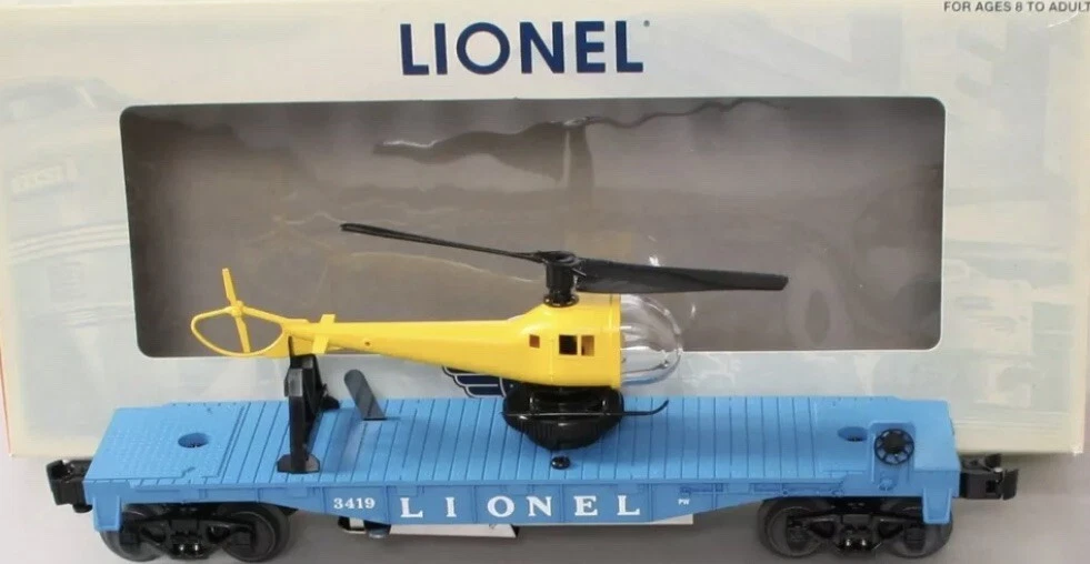 Lionel helicopter car hotsell