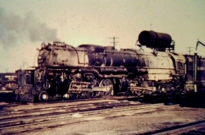DF11 Train Slide Work 432-16 4-6-6-4 3831 Council Bluffs Iowa 1956 Union Pacific