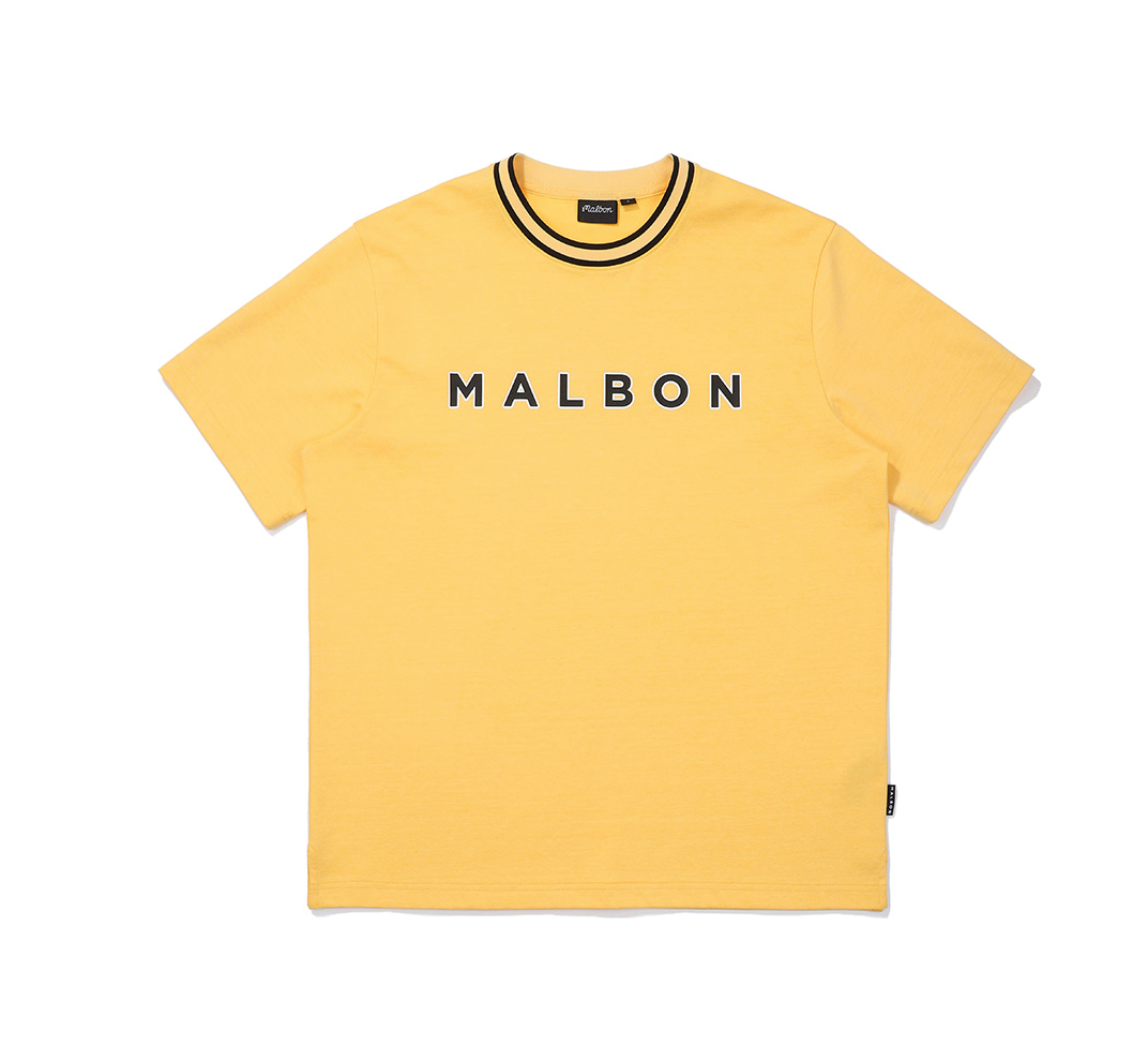 Malbon Golf] Pigment Uni RS T-Shirt YELLOW (XS~XXXL) | eBay