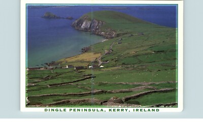 Postcard Chrome Dingle Peninsula Kerry Ireland hills north 