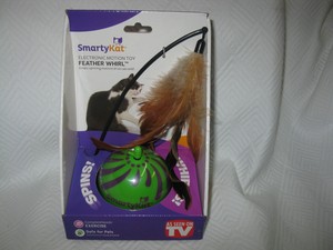 SmartyKat Feather Whirl Electronic Motion Cat Toy, As Seen On TV 786306096212 | eBay