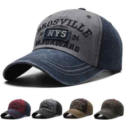 Retro Basecap Mütze Schirmmütze Cappy Caps Kappe Baseball Outdoor Cap Unisex Hut