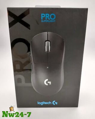 Logitech G Pro X Superlight 25600 DPI Gaming Maus Schwarz / Weiß