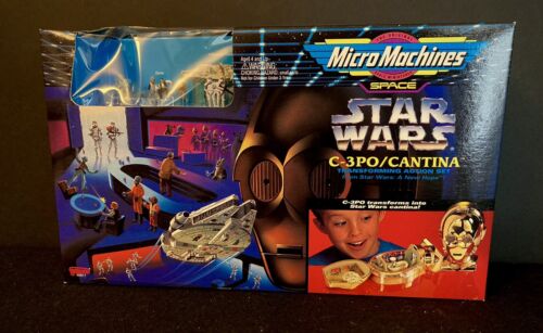 Galoob Star Wars - Micro Machines C-3PO / Cantina Playset  1994 - Afbeelding 1 van 7