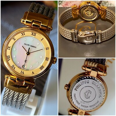PHILIPPE CHARRIOL Ladys💃🏻 Authentic,Diamond Dial,Hardly Worn,MOP PHILIPPE CHARRIOL Ladys💃🏻 Authentic,Diamond Dial,Hardly Worn,MOP