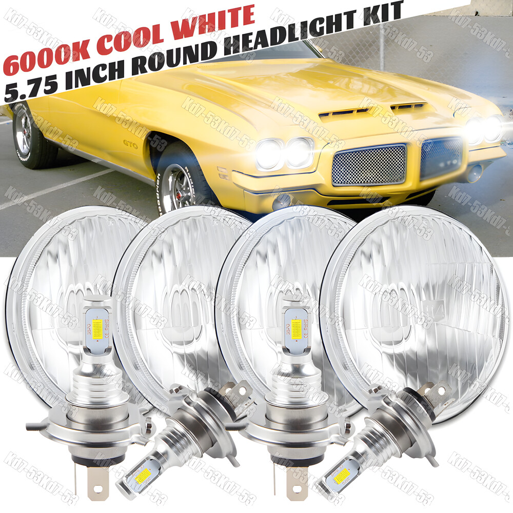 For Pontiac GTO Grand Prix Firebird 4pcs 5 3/4