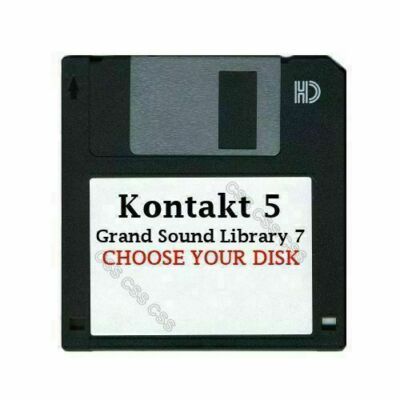 Kontakt Version 5 Floppy Disk Grand Sound Library 7 Choose Your Disk