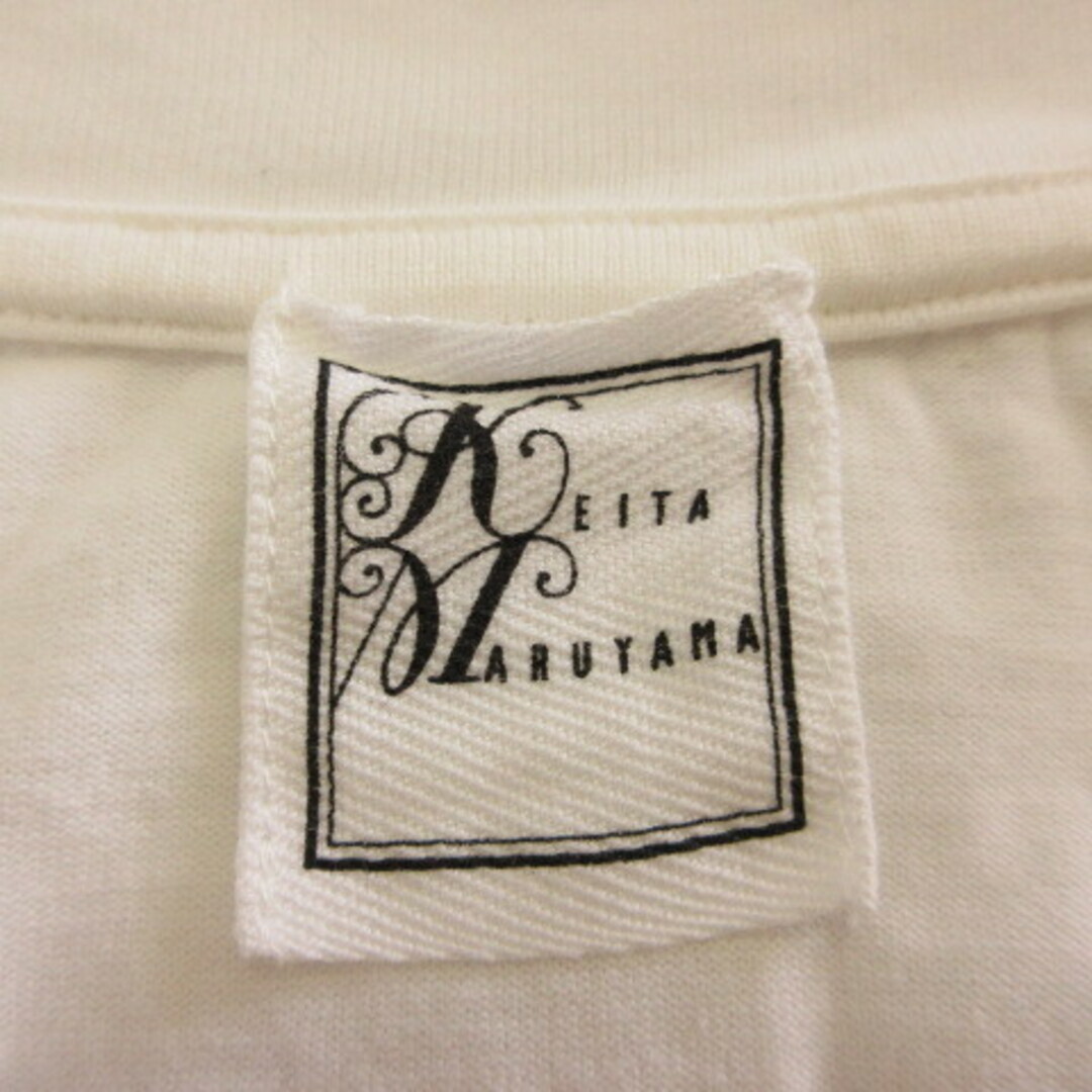Keitamaruyama Keita Maruyama cut-and-sew t-shirt print Used Keitamaruyama Keita Maruyama cut-and-sew t-shirt print Used