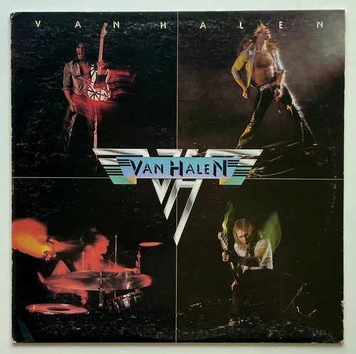 Vtg 1978 VAN HALEN 1st Album SELF TITLED Record 1ST PRESSING Lp OG PLAYS PERFECT