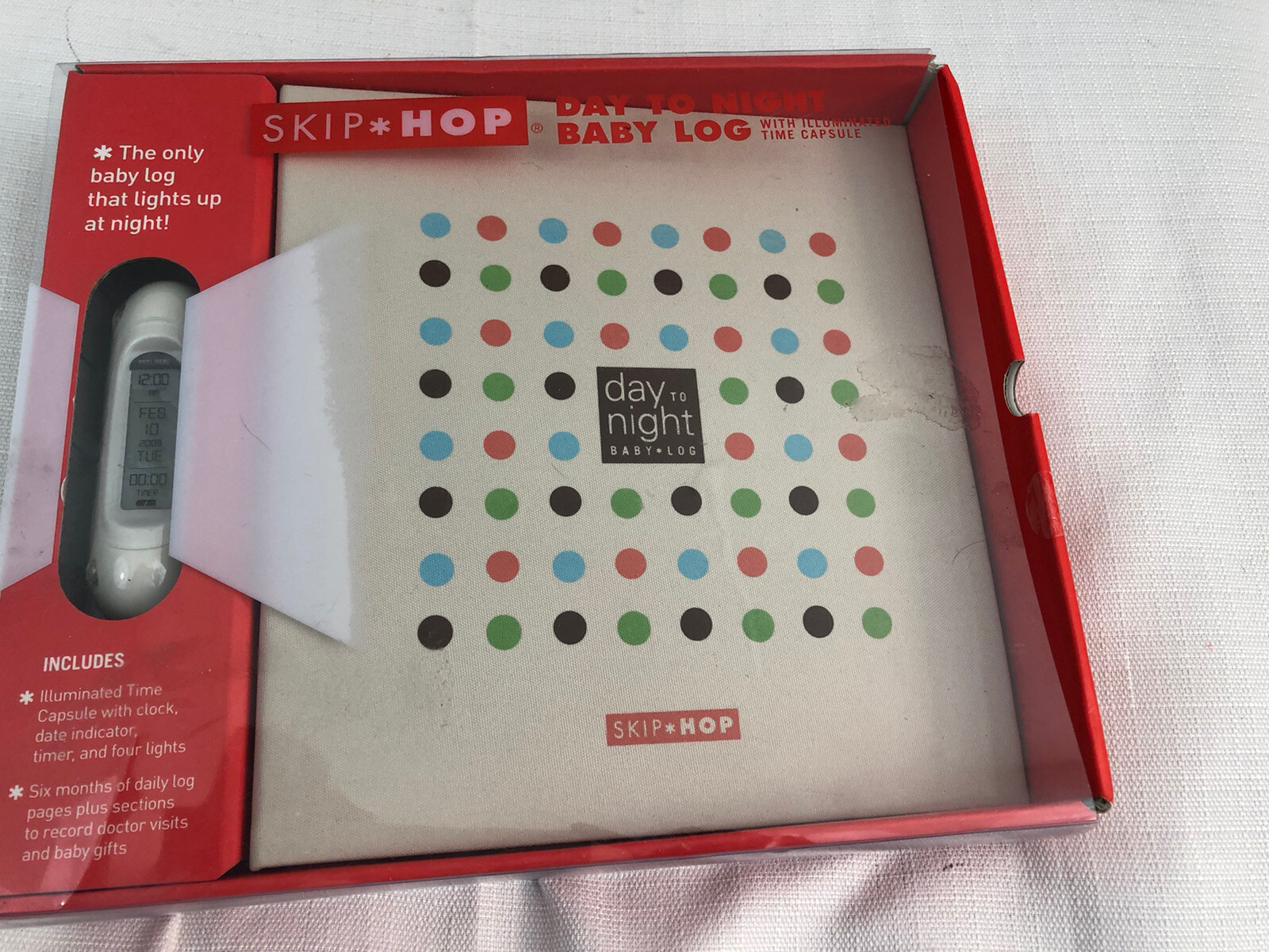 Tronco de bebé Skip Hop día a noche con cápsula iluminada (totalmente nuevo) - Diario