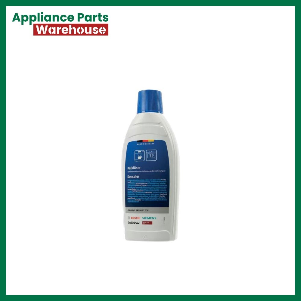 311680 Bosch 500ml Descaler for Steam Ovens With Water Tanks and