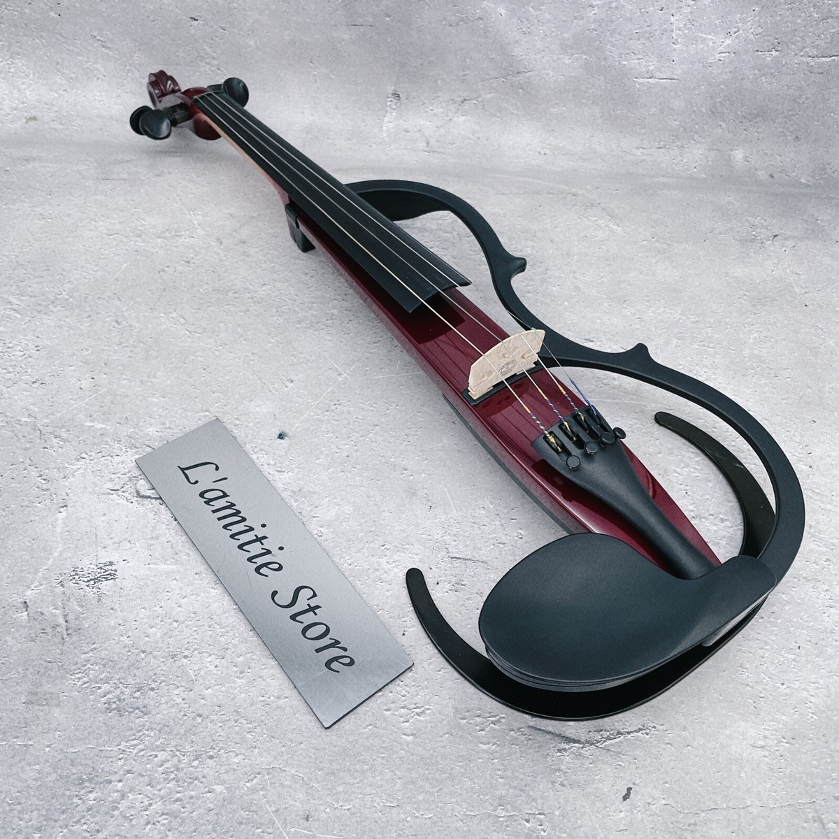 YAMAHA SV-150 Electric Silent Violin SV150 with Case Operation