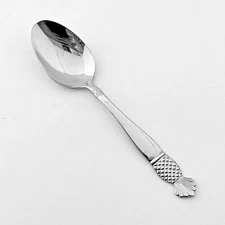 International Silver Company Flatware Stainless Teaspoon Pineapple