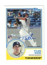 2018 Topps Series 1 Tyler Wade 1983 Autograph