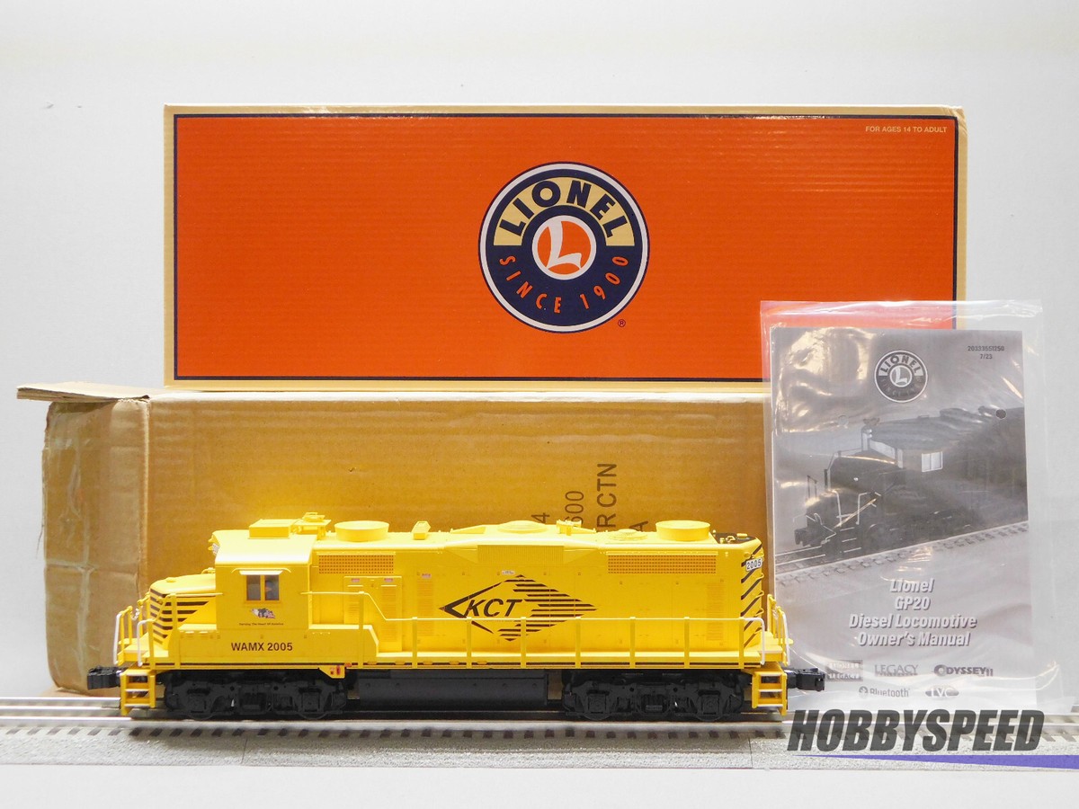LIONEL KANSAS CITY TERMINAL LEGACY GP20 #2005 DIESEL LOCOMOTIVE