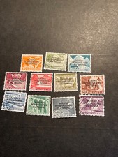 Switzerland Stamp #3o83-93 hinged