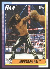 Mustafa Ali #27 2021 Topps Heritage WWE