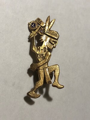 1991 Florida MD 35 Native American Lions Club Pin